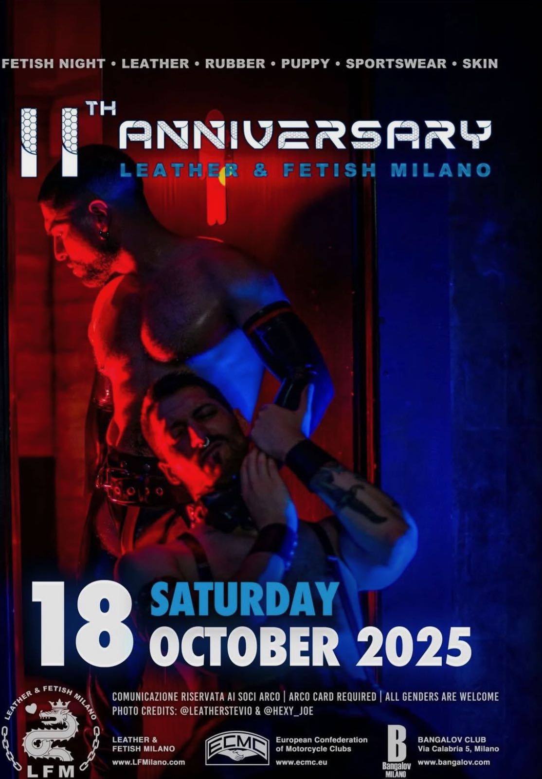 11th Anniversary Leather & Fetish Milano