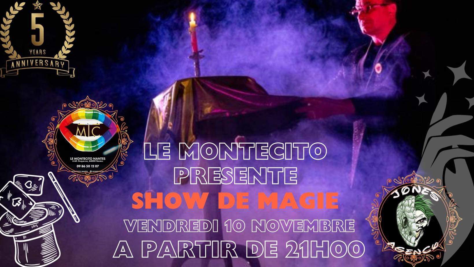 5 ans Montecito -show magie