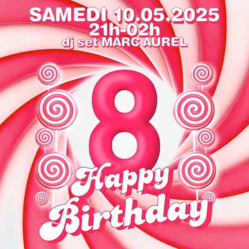 8 ans du Pulse • Agenda