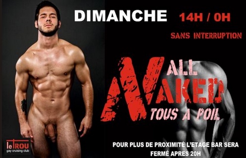 All naked - Tous à poil • Agenda
