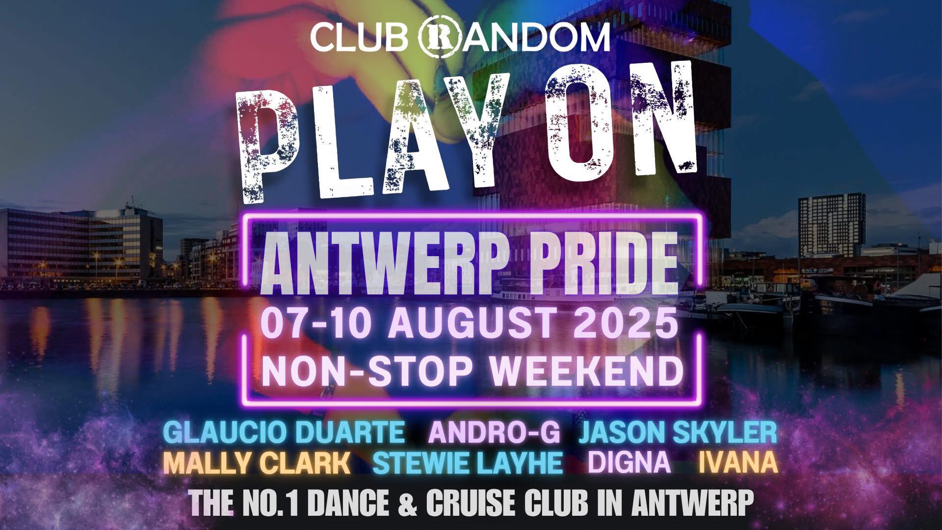Antwerp Pride - weekend non stop • Agenda