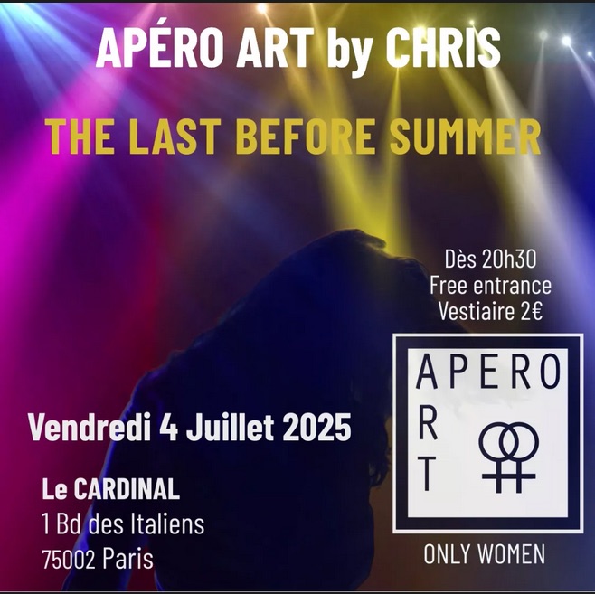 Apéro Art by Chris • Agenda
