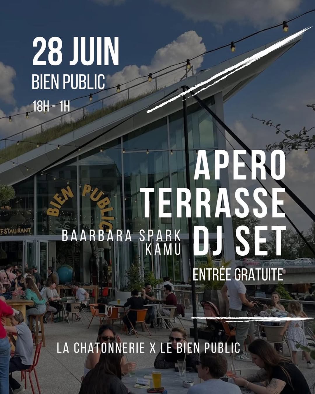Apéro terrasse • Agenda