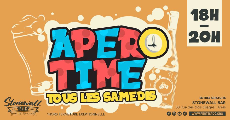 Apéro time • Agenda