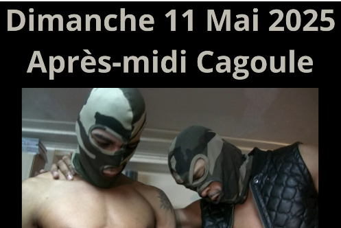 Après-midi cagoule • Agenda