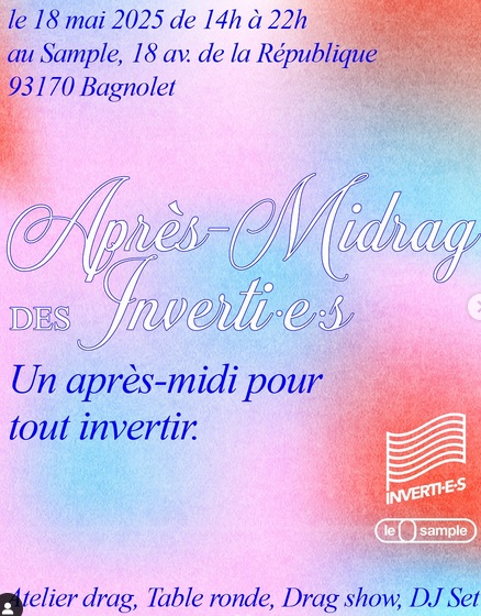 Après-midrag des inverti.e.s • Agenda