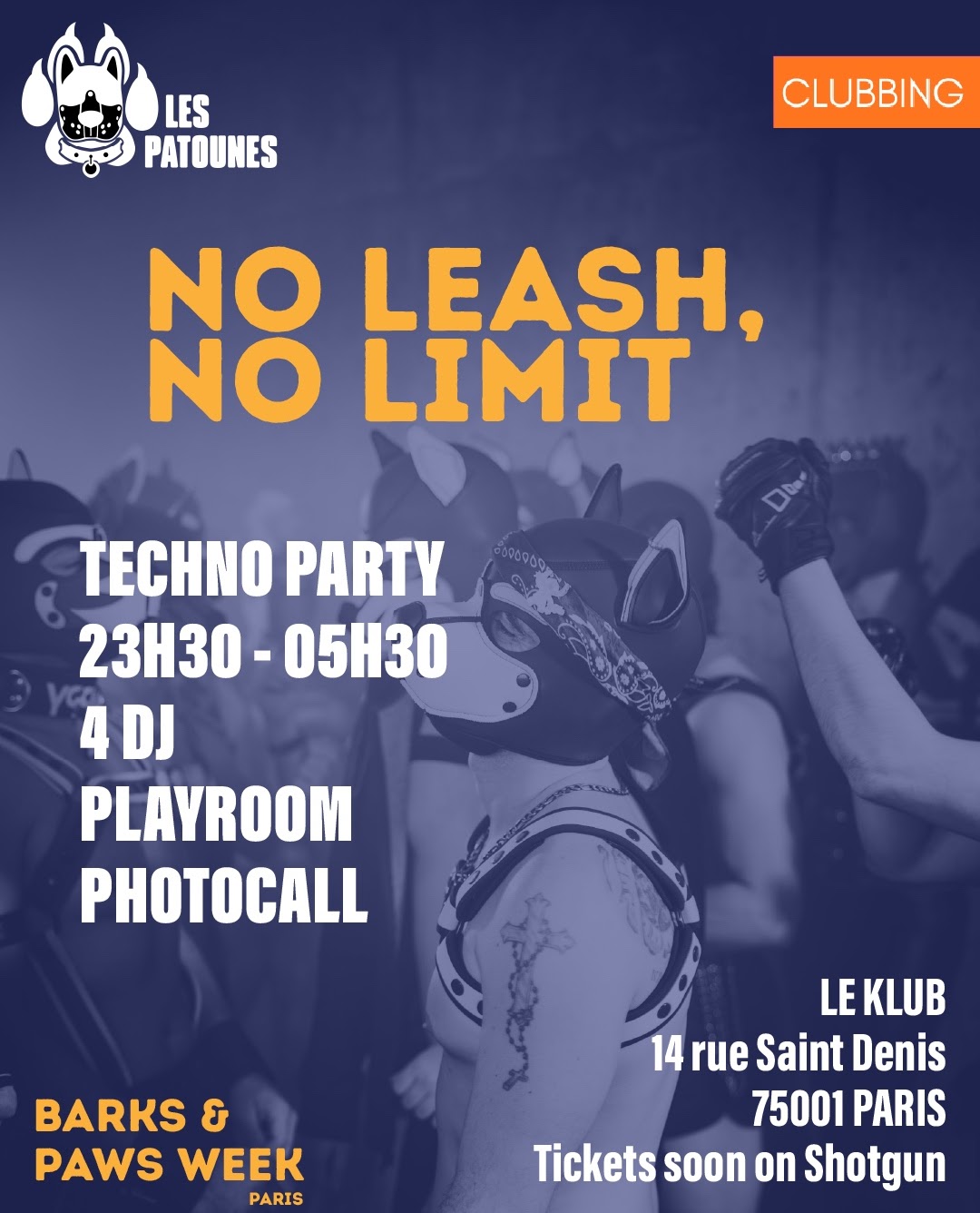 Barks & Paws week - No leash, no limit Party
