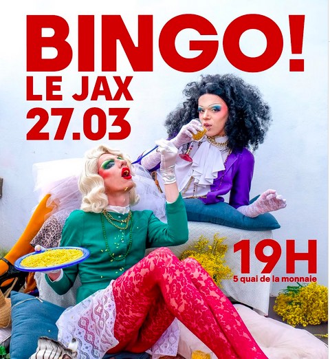Bingo drag • Agenda