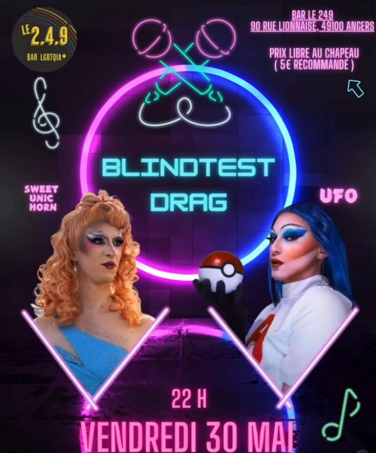 Blind test drag • Agenda