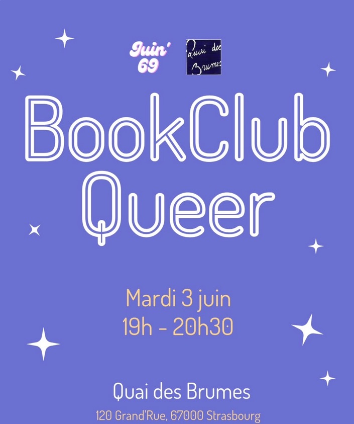 Book club queer • Agenda