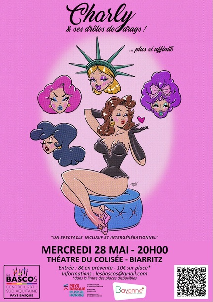 Charly et ses drôles de drags • Agenda