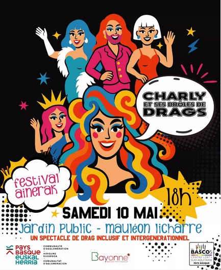 Charly et ses drôles de drags • Agenda