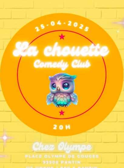 Comedy club • Agenda