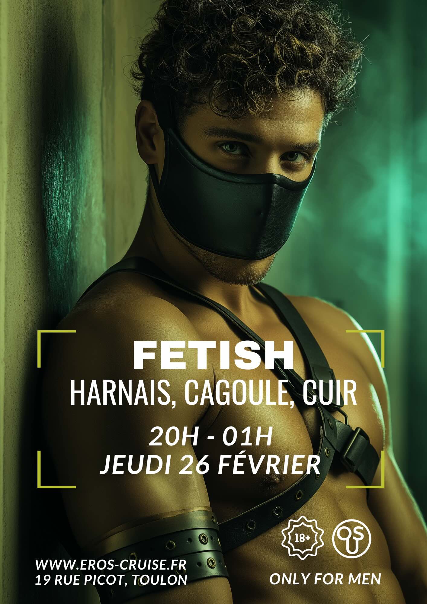 Cruising 14h-1h - soirée fetish dès 20h