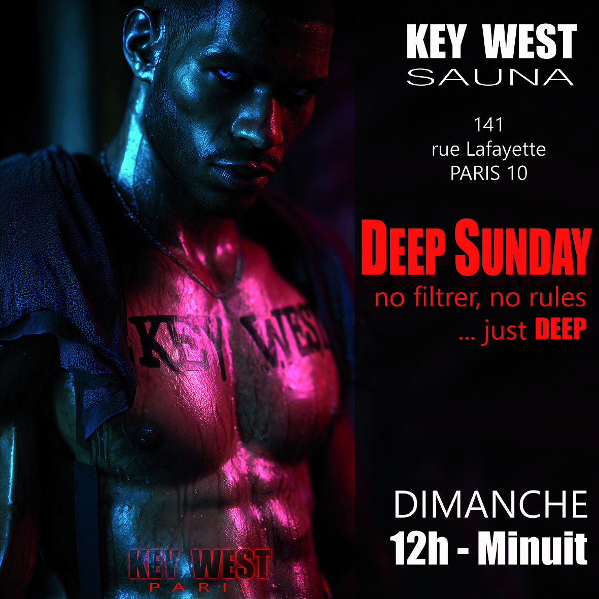 Deep Sunday : No filter, no rules, just deep.