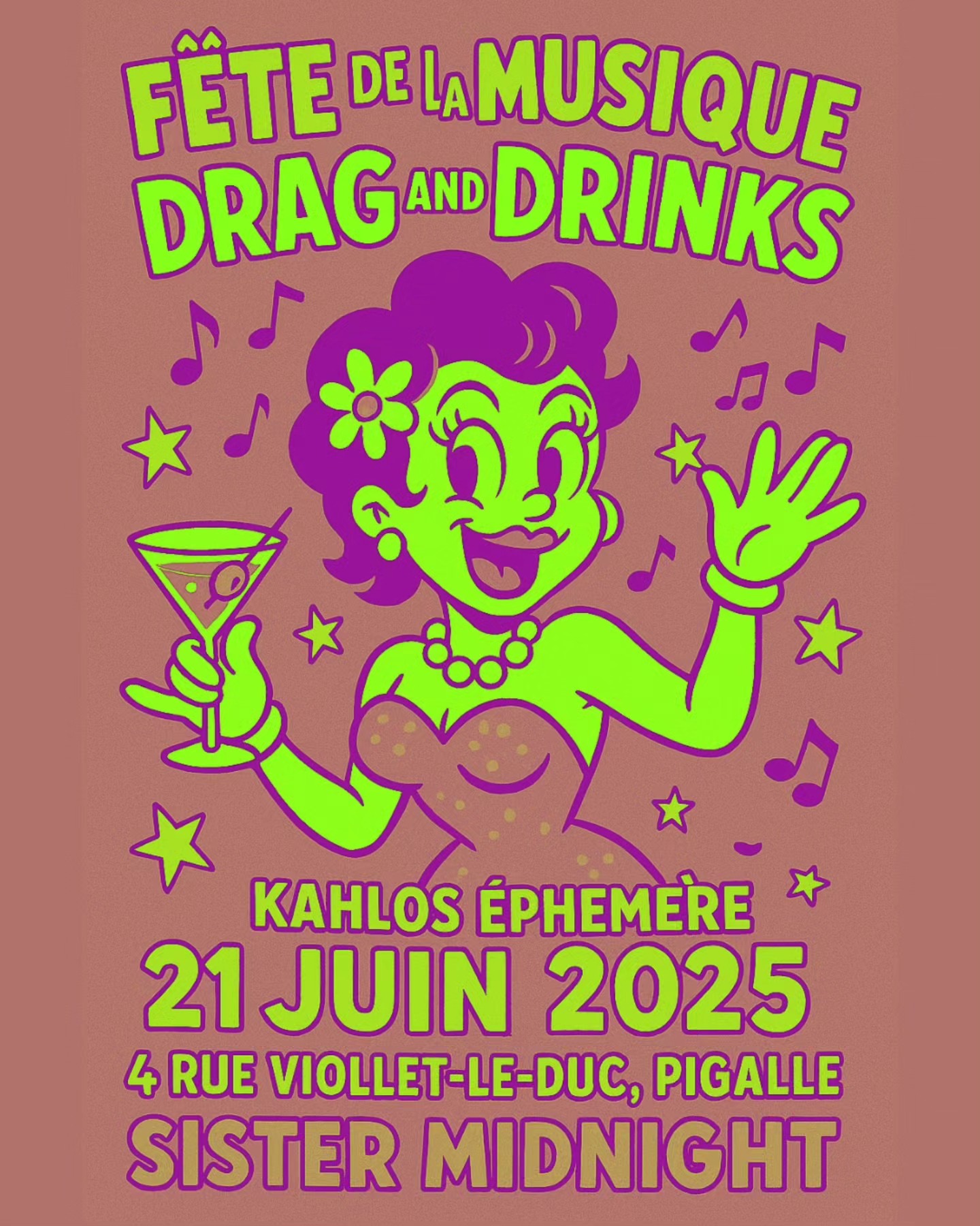 Drag & drinks • Agenda