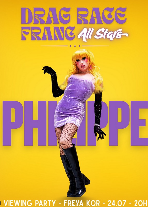Drag Race France all stars viewing party • Agenda