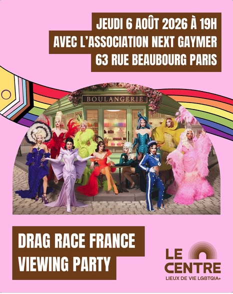 Drag Race France viewing party