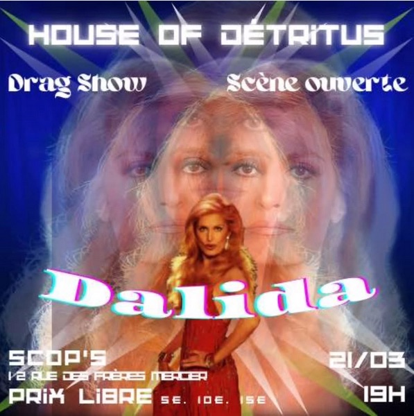 Drag show Dalida • Agenda