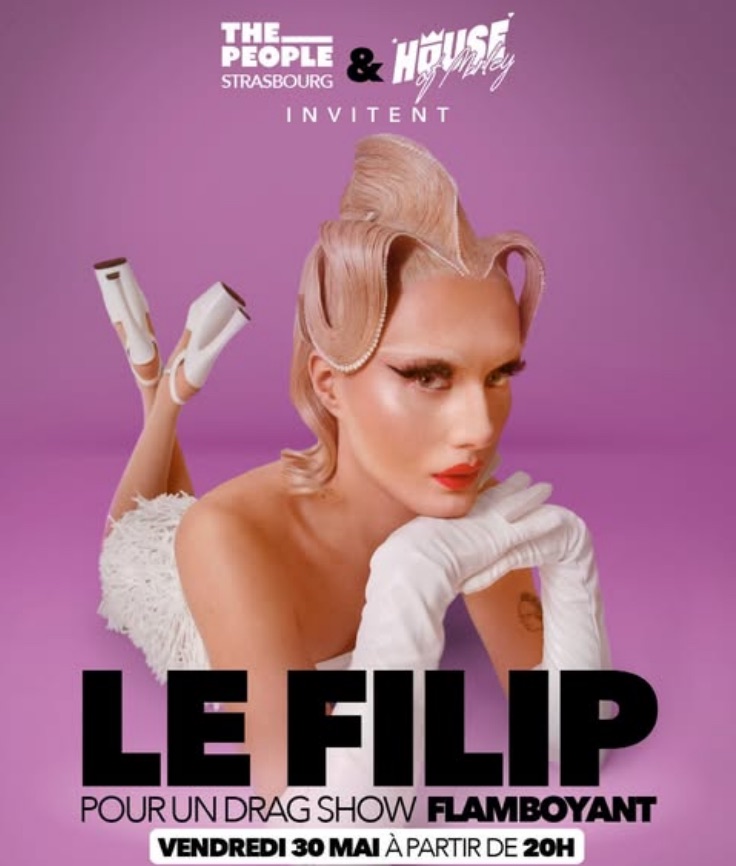 Drag show Le Filip • Agenda