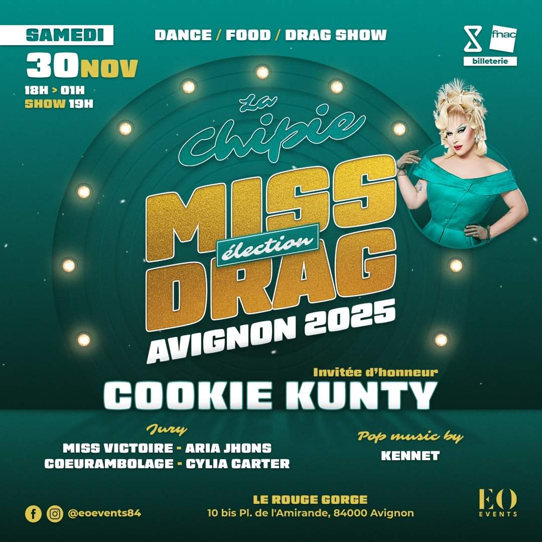 Election Miss Drag 2025 Avignon