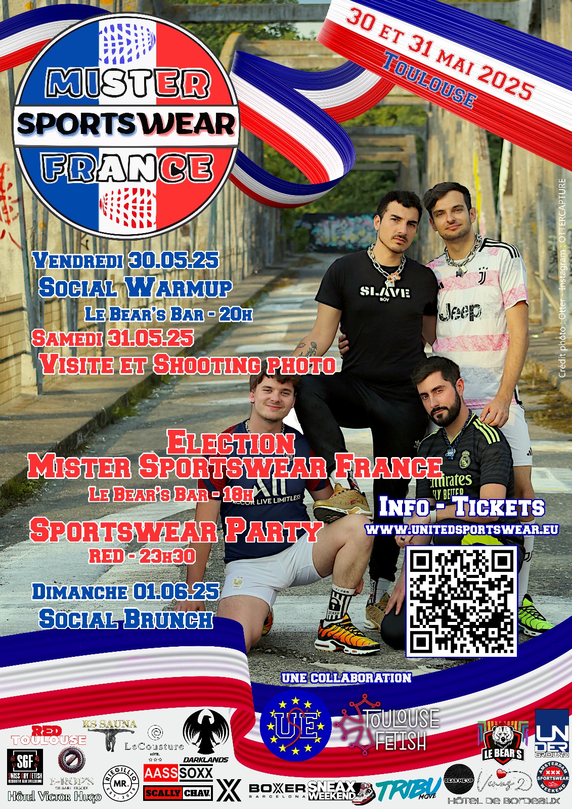 Election Mister Sportswear France 2025 • Agenda