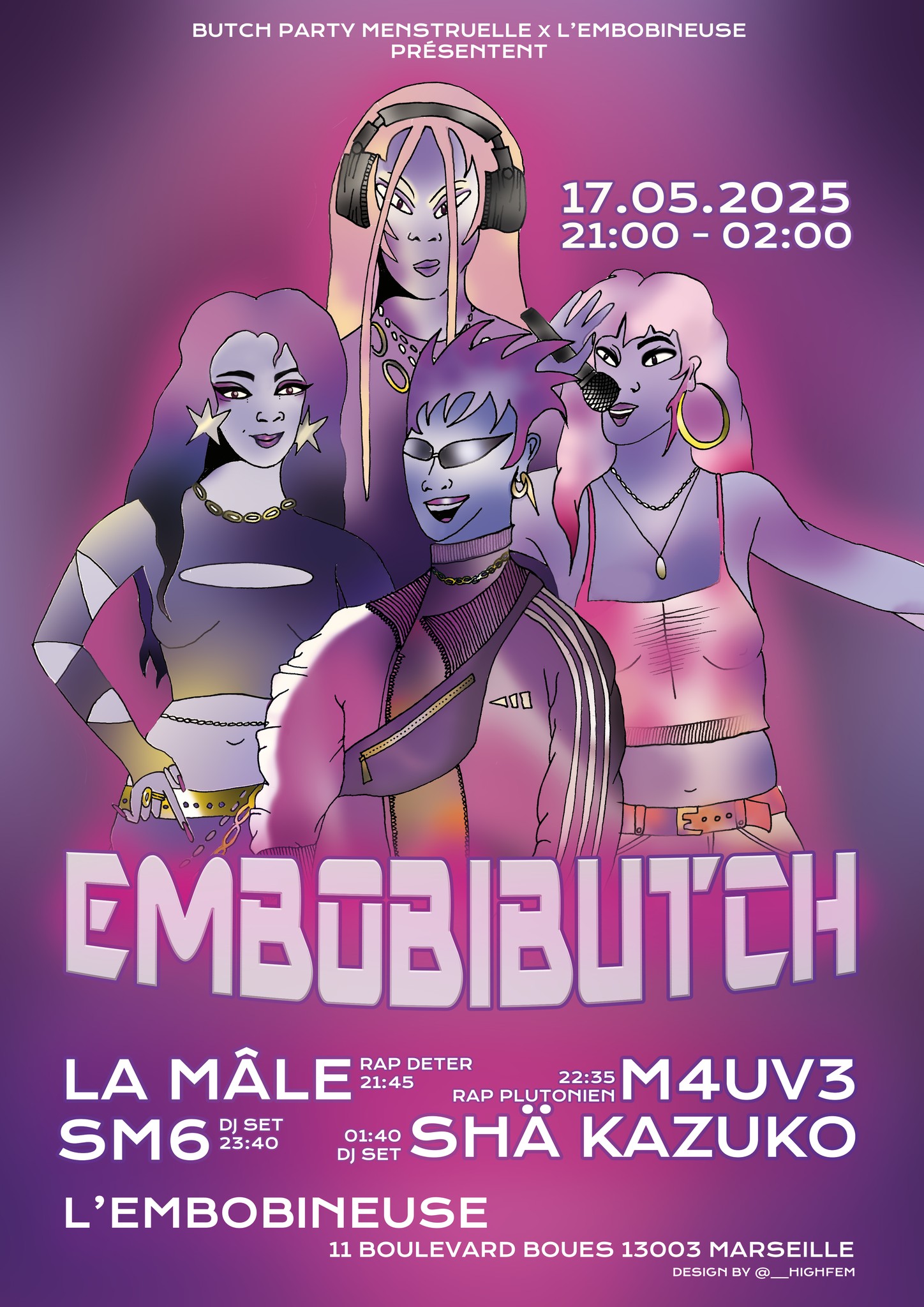 Embobibutch • Agenda