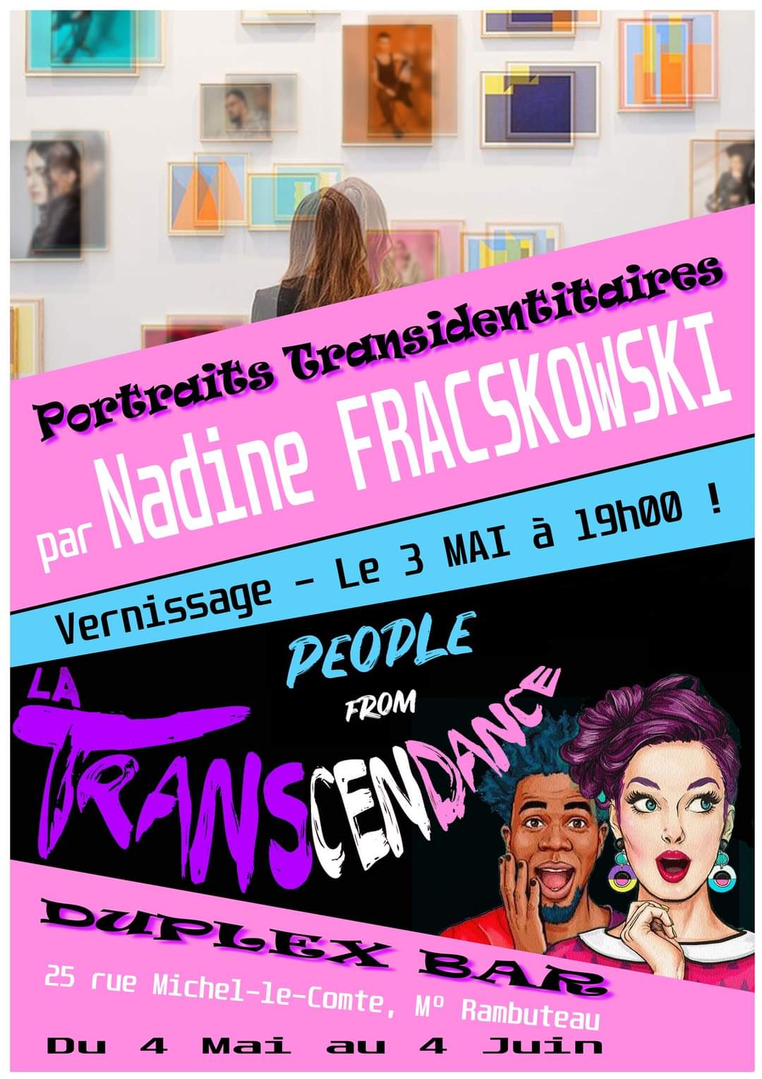 Exposition People from Transcendance • Agenda