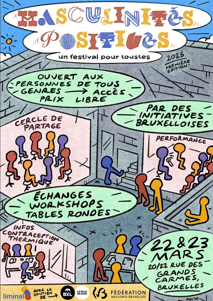Festival des masculinités positives • Agenda