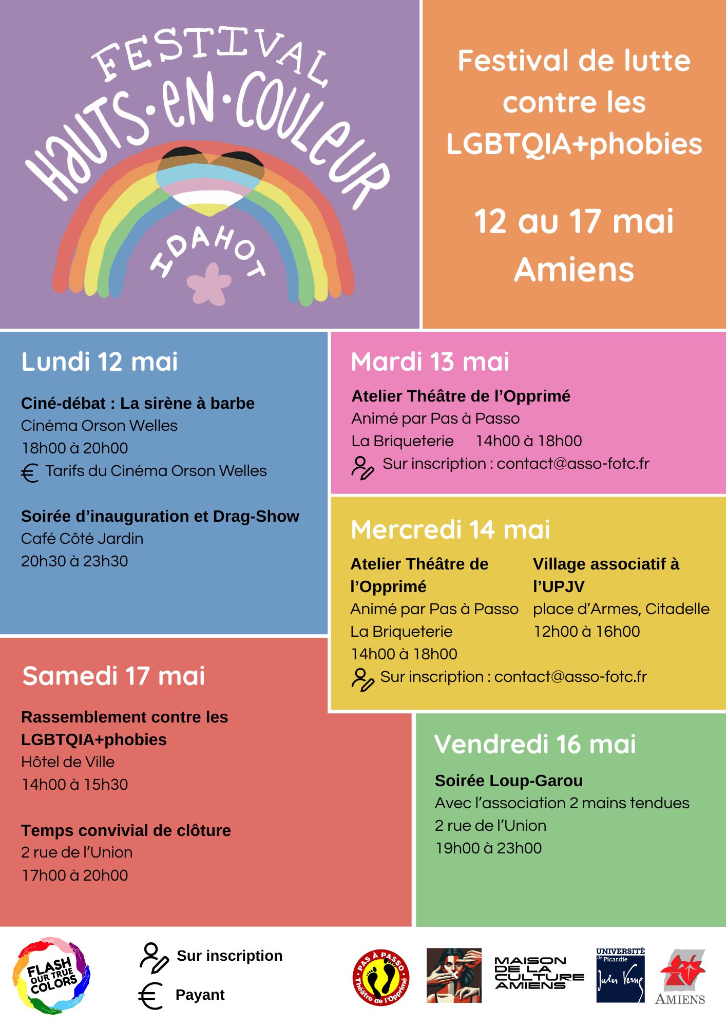 Festival Hauts en couleur • Agenda