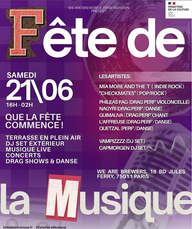 Fête de la musique • Agenda