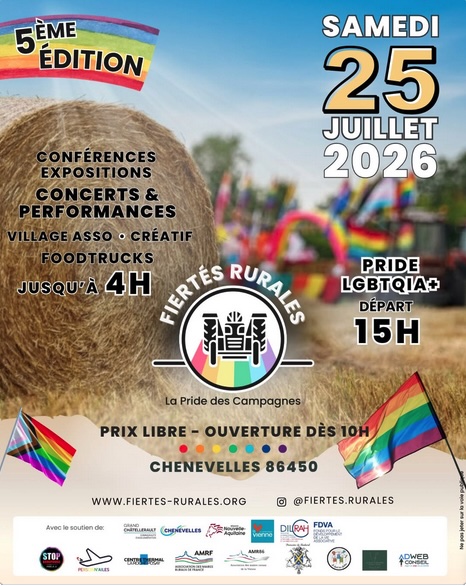 Fiertés rurales - la Pride des campagnes 2026