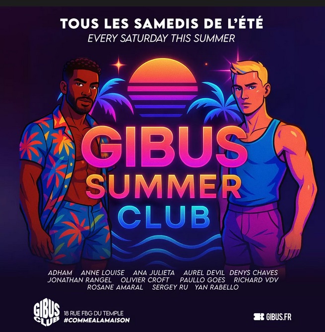 Gibus Summer Club • Agenda