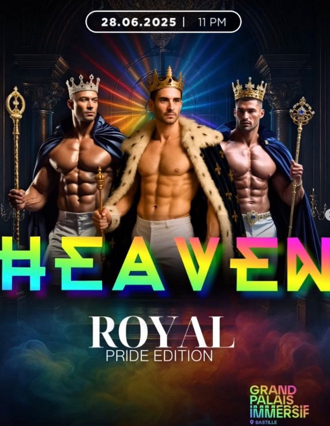 Heaven - royal Pride edition • Agenda