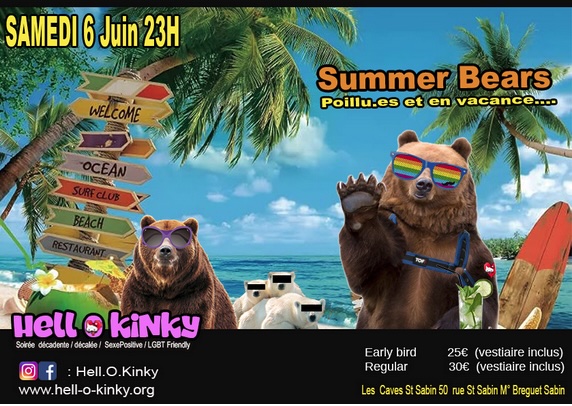 Hell O Kinky Summer Bears