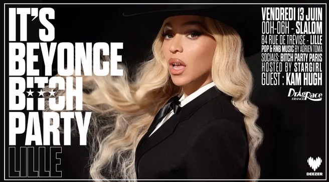 It's Beyoncé Bitch Party • Agenda