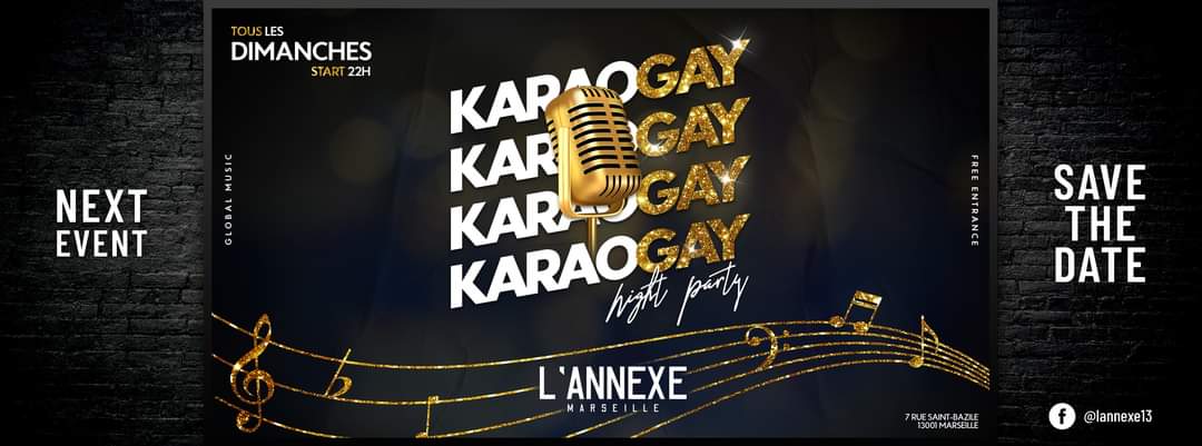 Karaogay night party • Agenda