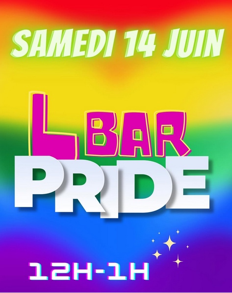 L Bar Pride • Agenda