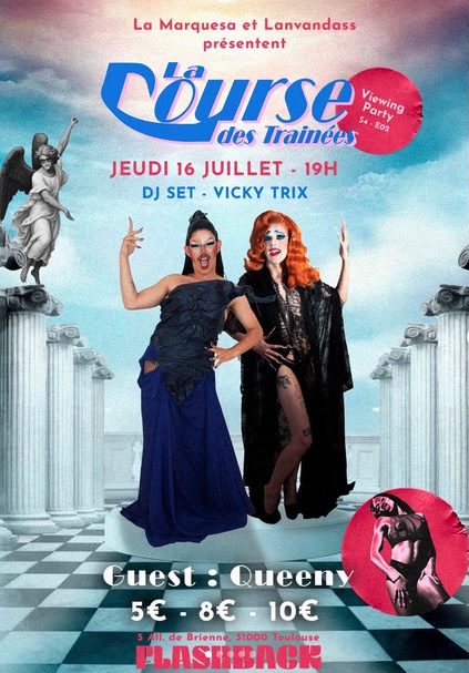 La Course des trainées - viewing party