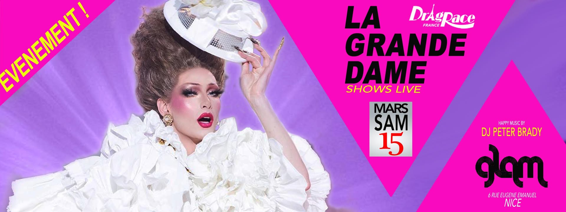 La Grande Dame • Agenda