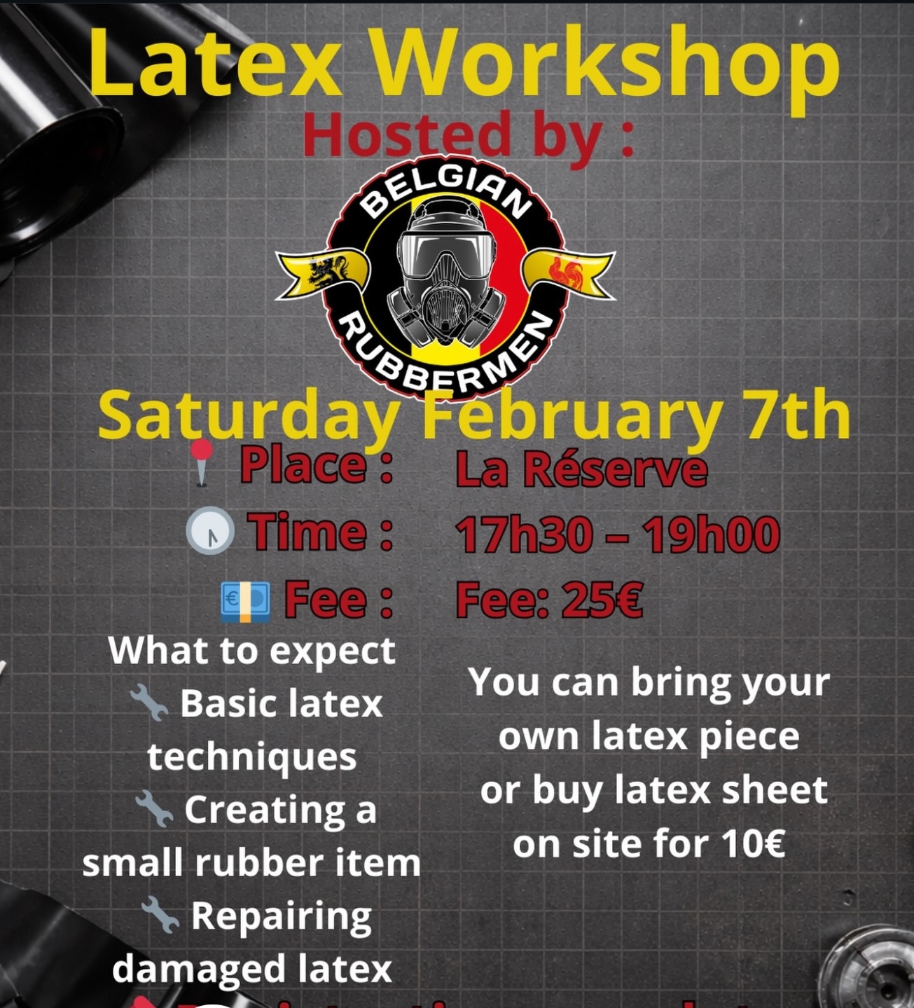 Latex workshop & february social