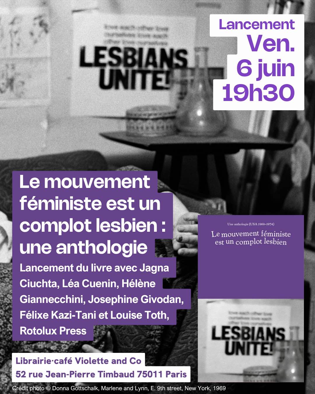 Le mouvement féministe est un complot lesbien : une anthologie • Agenda