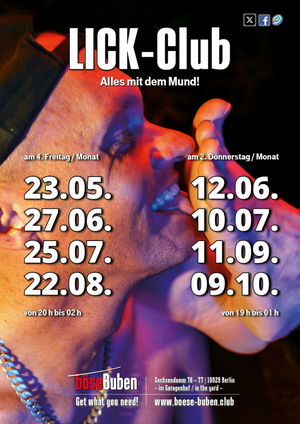Lick club • Agenda