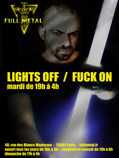 Lights off fuck on • Agenda