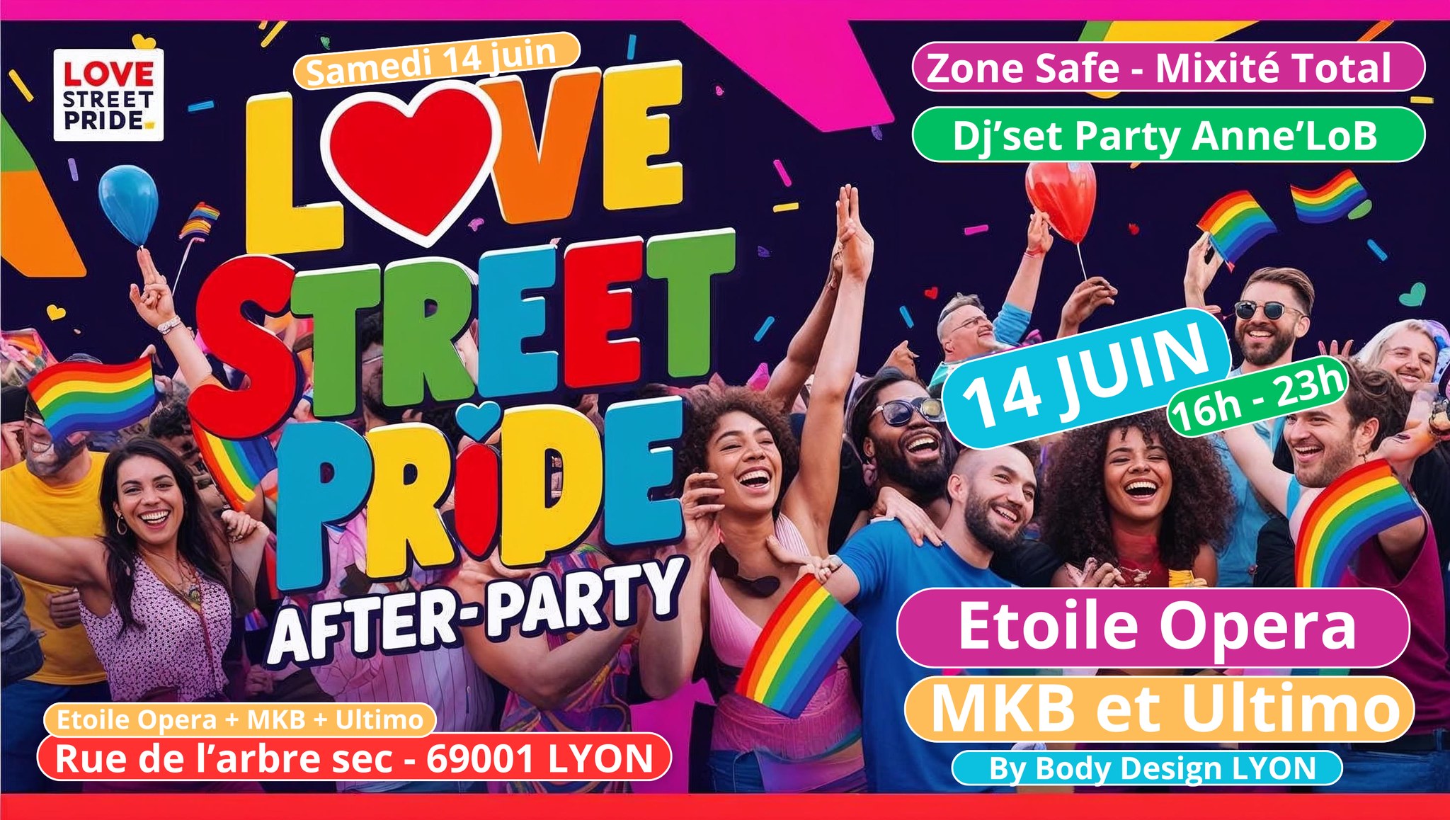 Love Street Pride • Agenda