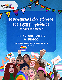 Manifestation contre les LGBT phobies • Agenda