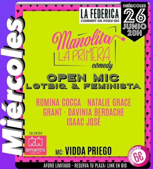 Manolita, la primera comedy
