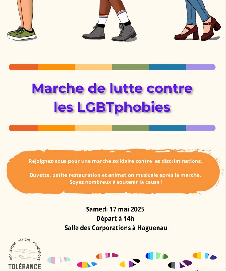 Marche de lutte contre les LGBT phobies • Agenda