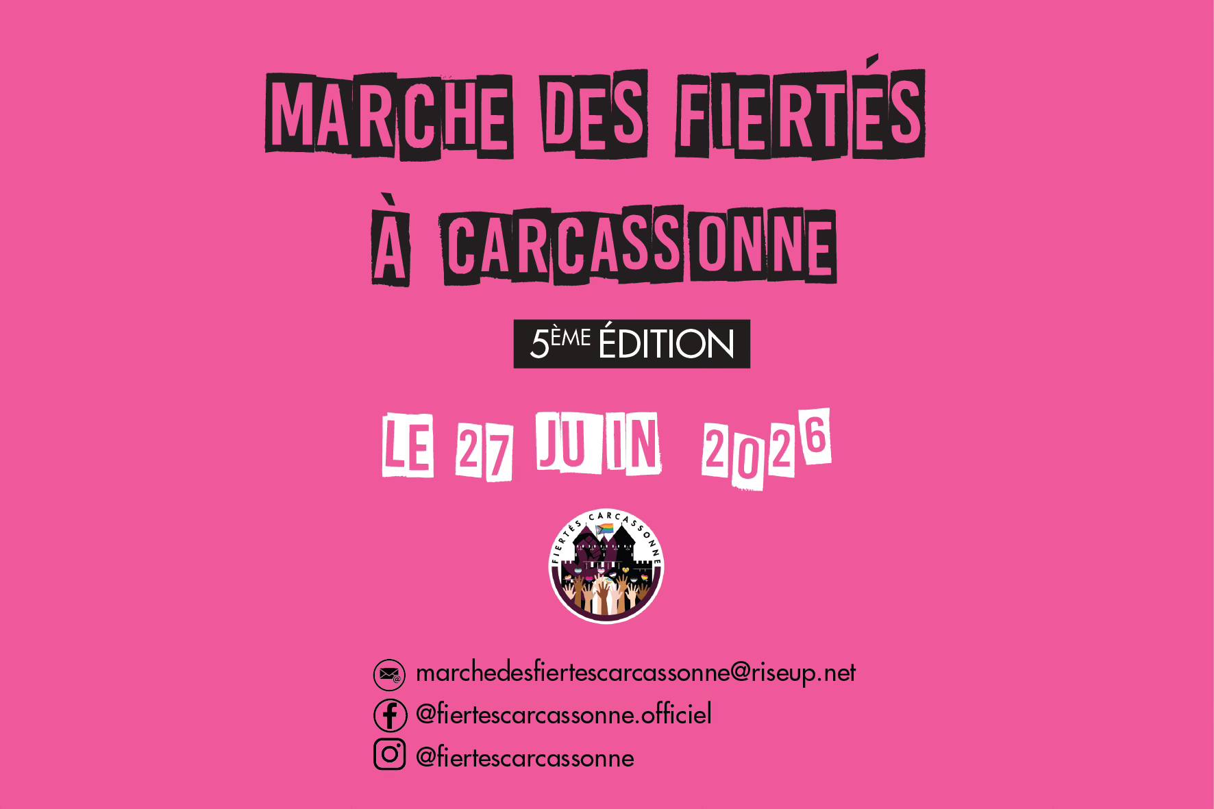 Marche des Fiertés Carcassonne 2026