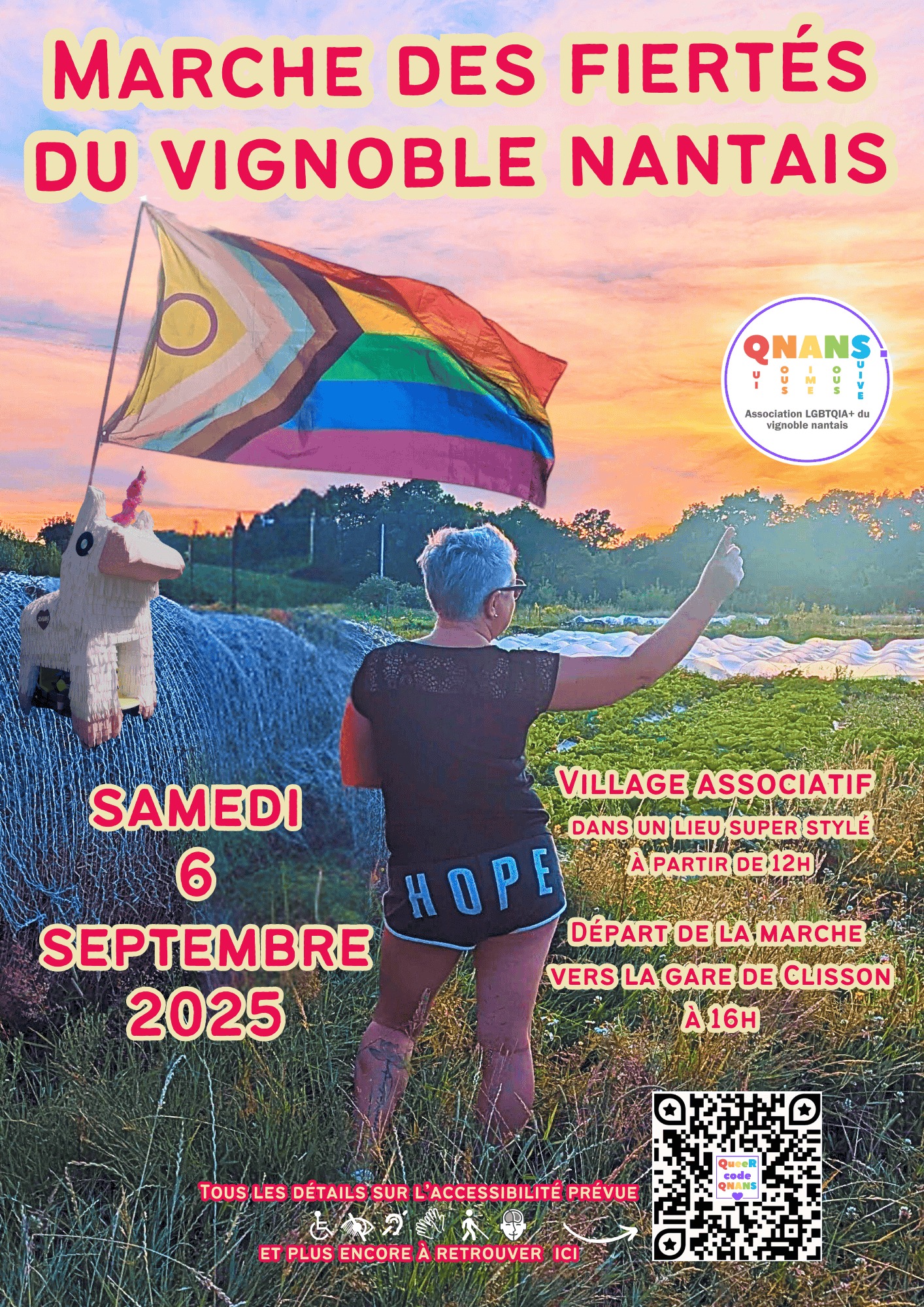 Marche des Fiertés du vignoble nantais 2025 • Agenda